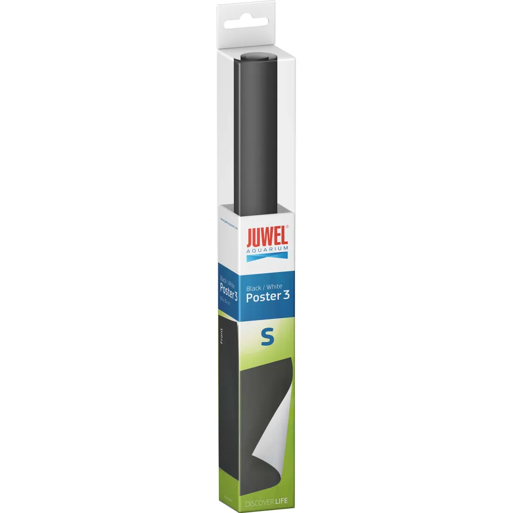 Juwel Aquarium Baggrund Sort/Hvid Poster 3 60x30 cm